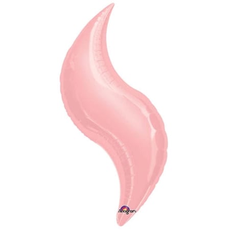 36 In. Pastel Pink Curve Balloon